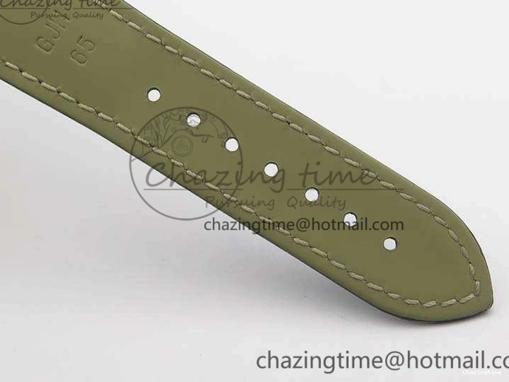 0120 De Ville Chronograph RG OMF 1:1 Best Edition Black Dial On Black Leather Strap A Sophisticated 8106